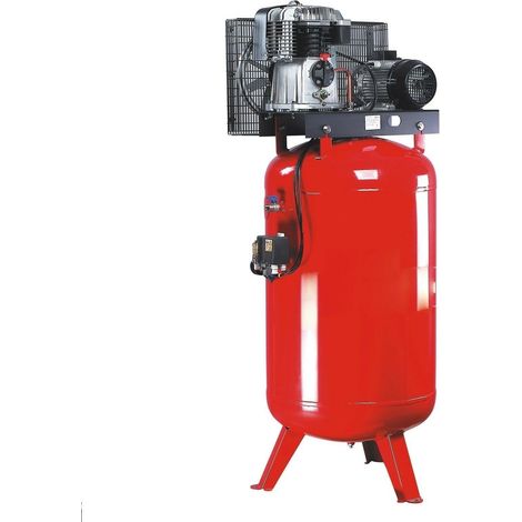 Werkstattkompressor Druckluft Kompressor 600/11/270 stehend Verdichter 4PS 11bar (1/3)