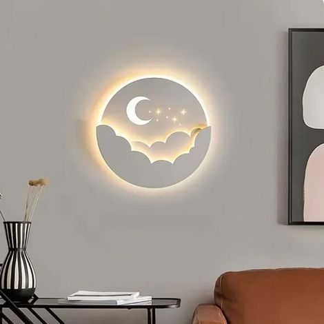 Applique murale moderne à LED pour salon, salle à manger, chambre à coucher, applique lumineuse, -28W Stepless Dimming(RC) (1/4)