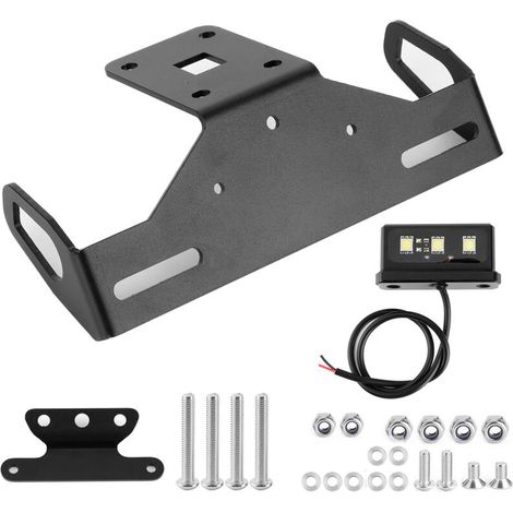 Kit di rimozione portatarga e parafango posteriore per Kawasaki Z1000 14-17/Z1000R 18-19 -Crezuo