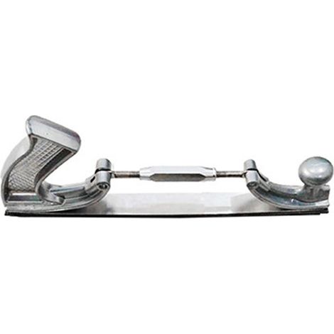 Limes de polissage pour carrosserie de voiture, polissage de panneaux métalliques, porte-lime en acier à dents incurvées, lime de polissage, outil pour voiture (1/4)