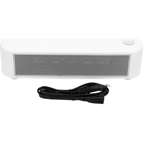 Mini radiateur pour usage intérieur 500W 2 vitesses PTC chauffage rapide ventilateur de bureau Portable chambre bureau prise ue 220V