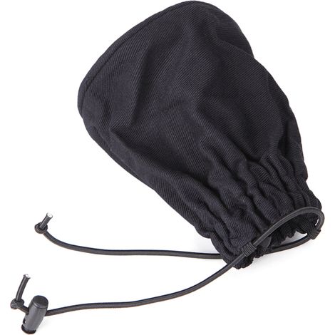 Funda elástica de nailon para secador de pelo con abertura de ventilación para una distribución uniforme del calor. Bolsa para secador de pelo. (1/5)