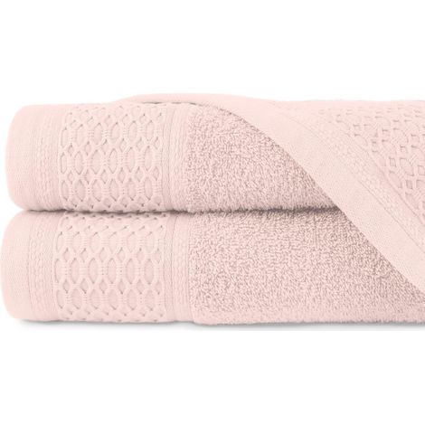 Asciugamano Solano 50x90 spugna quarzo rosa, 100% cotone Darymex (1/5)