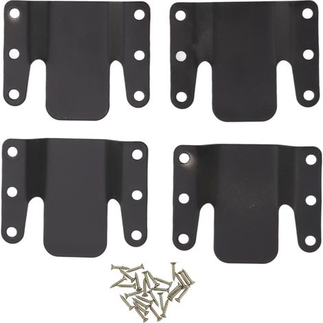 Sets universeller, ineinandergreifender Eisenhalterungen für Ecksofas, 0,5 cm Öffnung – für Studentenwohnheim und Zuhause (1/5)