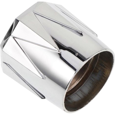Poignée de robinet en alliage, compatible avec évier utilitaire, multifonctionnelle, argentée, 3,50 x 3,50 x 2,90 cm, installation rapide, 1 pièce (1/5)
