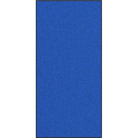 Zerbino d'ingresso moderno rettangolare per interni/esterni 120 x 250 cm in poliammide blu 020057939