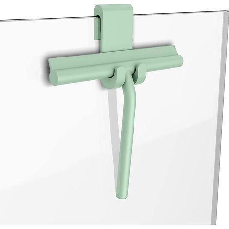 essuie-glace Avec Crochet De Suspension (vert) - Extracteur De Douche - Essuie-glace De Douche - Extracteur De Douche - Antidrapant - Essuie-glace (1/5)