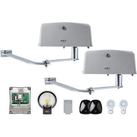 900KSN52ES Kit per cancelli a battente fino a 4 m, 230 Vac, centrale CT202. Include: 1x LUMY, 1x FT33, 2x SUB44WR