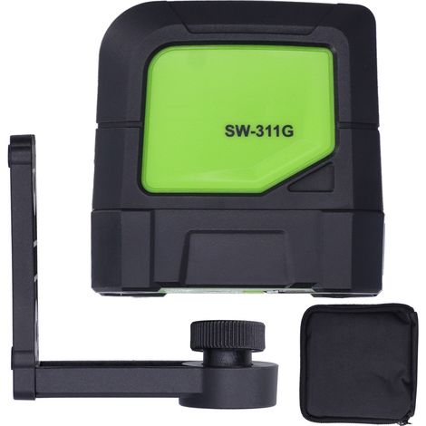 Niveau laser automatique vert SW‑311G pour chantier de construction, outil de nivellement à faisceau vert pour architecture et bâtiment