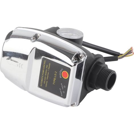 Régulateur de Pression Électronique pour Pompe à Eau, Détection de Fuite, Protection IP65, Filetage G1, Interrupteur Automatique 110-230V (1/5)