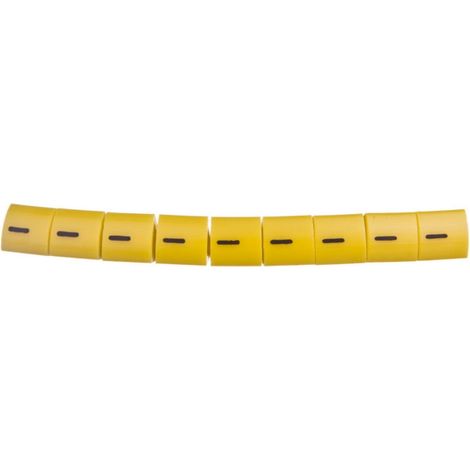 Kabelmarkierer OZ-1/- gelb E04ZP-01020205100 /100 Stück/