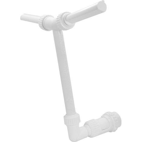Poolbrunnen, Dual Jet Poolzubehör für oberirdische/eingelassene Pools, 2-in-1 verstellbarer Poolbrunnen für oberirdische Pools, Gartenbewässerung im Freien