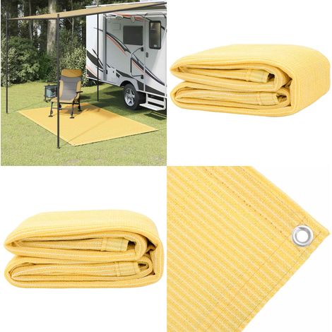 Tapis de tente 250x300 cm Beige - Tapiss De Tente - Tapis De Camping - Tapis Extérieur - Tapis Imperméable - Tapis Respirant - Home & Living (1/5)
