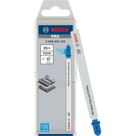 BOSCH T321AF (pkt of 25) Speed for metal 132mm