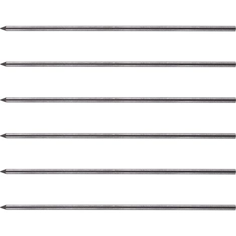 Edding - Set de 6 Mines de rechange E8881 pour porte-mine de chantier - graphite - Mine de 2,8 mm (1/5)