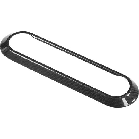Console Trim Volant Carbone Réel pour Alfa Romeo Giulia Stelvio 2020 - Panneau de Contrôle du Volume (1/5)