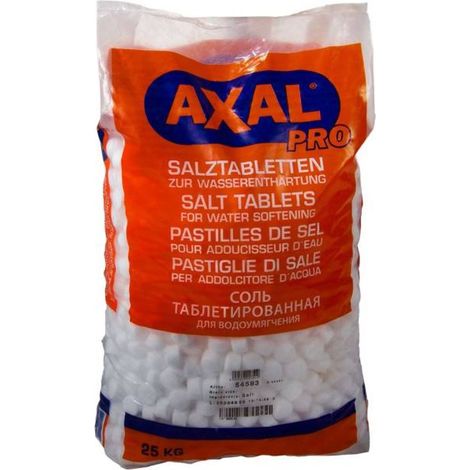 Axal Regeneriersalz 25 kg Salztabletten für Enthärtungsanlagen