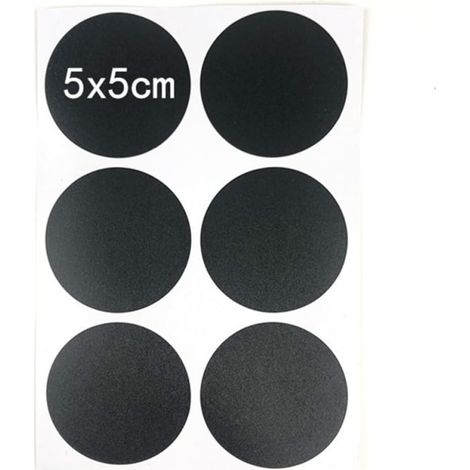 porte clés noires détachables lot de 50 en plastique et fer (1/5)