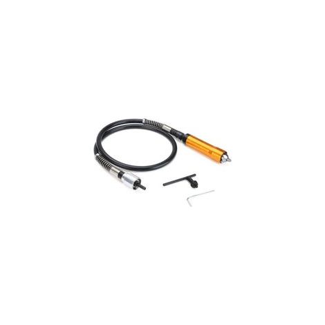 6mm Flexible Mandrin de Câble d'Extension de Foret Rotatif à Arbre Flexible Rallonge Avec 0.5-6.5mm Mandrin de Clé Flex Extension d'Arbre Pour Rotatif Outils de Sculpture Menuiserie Électrique