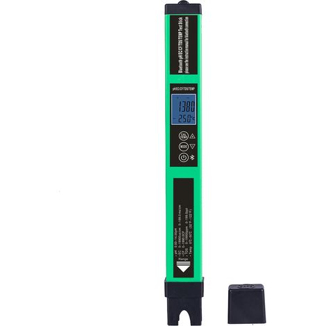 Analyseur numérique 5-en-1 qualité de l'eau Bluetooth intelligent testeur pH/CE/TDS/CF/Température pour eau potable hydroponie aquarium (1/4)