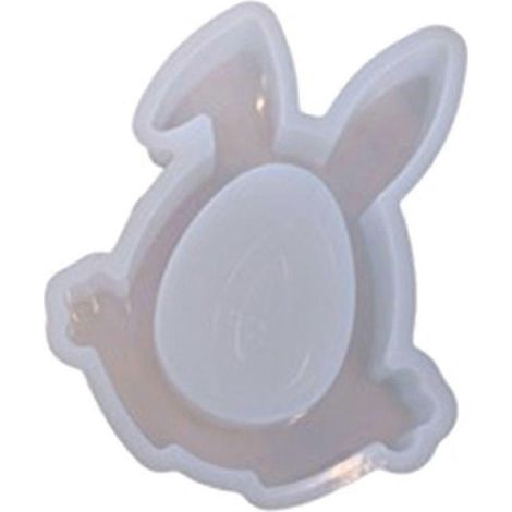 Moules en silicone en forme de lapin pour la création de bougies et la décoration de fêtes de Pâques (1/5)