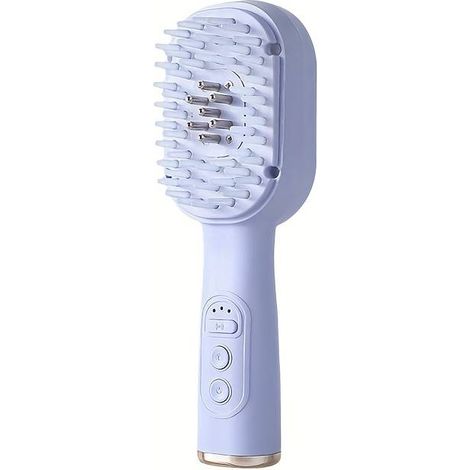 Masajeador eléctrico para el cuero cabelludo, para el rejuvenecimiento de la piel y el crecimiento del cabello, con luz roja, dispositivo recargable por USB-C para el cuidado del cuero cabelludo y el  (1/5)