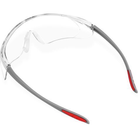 Klare, kratzfeste Schutzbrille, Augenschutz für industrielle Arbeiten (1/5)