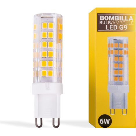 LED G9 Stiftsockellampe 220-240V AC - 6W