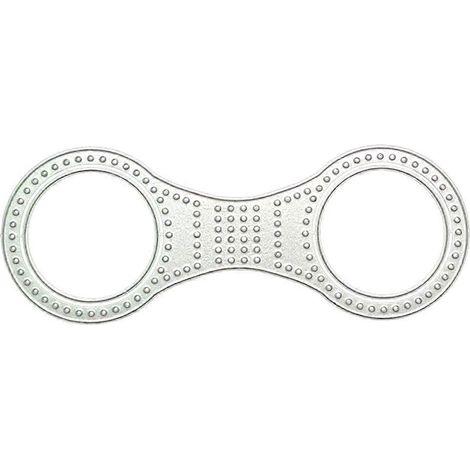 Doppelkreis-Stanzschablone für Metall, DIY-Scrapbooking-Album, Papierkarten, Prägeform, Dekoration