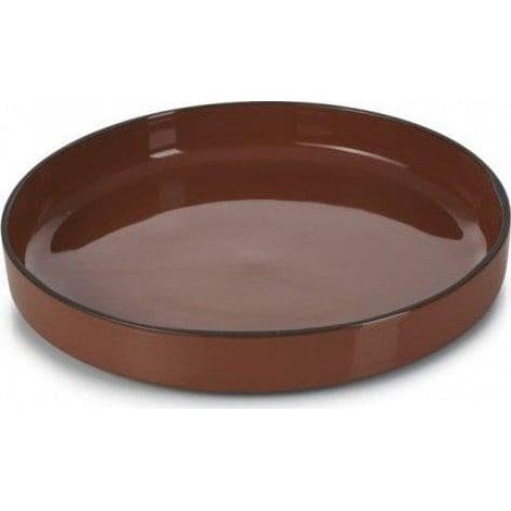 Revol CARACTERE tiefen Teller braun Zimt 23 cm