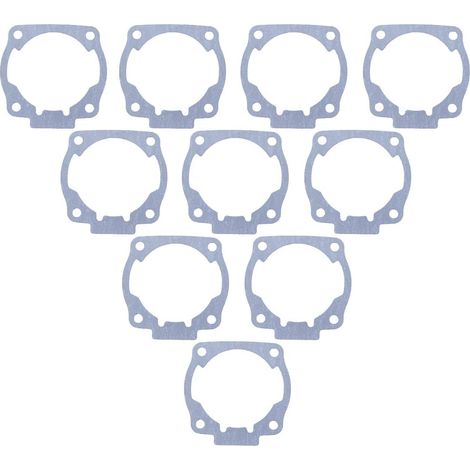 10 pièces de joint de cylindre pour Husqvarna 50 51 51EPA 55 55 EU1 Rancher EPA Tronçonneuse 503 16 21-03,505272121 & 503162101 (1/5)