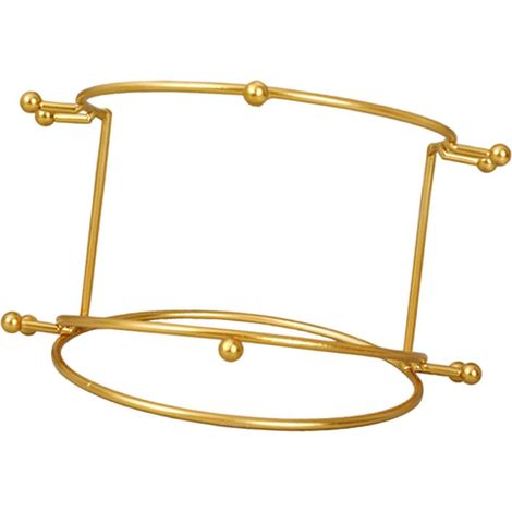 Support pour diadème de mariage, support en métal style princesse, blanc, à 2 niveaux, pour vitrines et décorations. (1/5)
