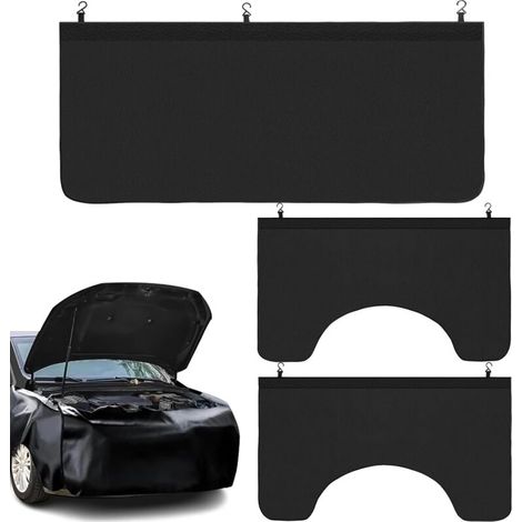 Tappetini protettivi per parafanghi, telo copriauto magnetico in 3 pezzi per riparazioni auto, protezione universale per parafanghi di grandi dimensioni per auto o SUV (1/5)