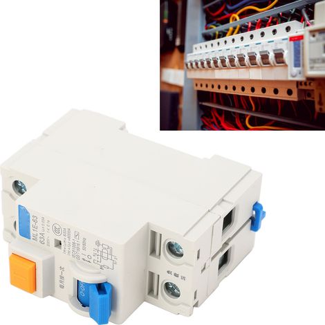 Disjoncteur différentiel miniature BERM® ML1E-63 1P+N 63A 230V (1/5)
