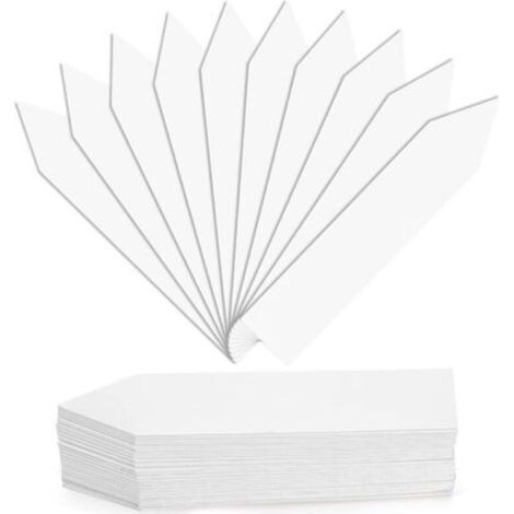 1000 étiquettes pour plantes de jardin (10 x 2 cm) avec noms de plantes écrits à la main