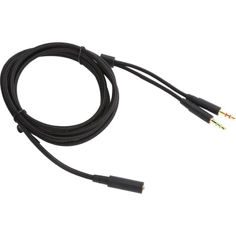 Adaptateur Audio Double pour Casque HyperX Cloud Stinger/Mix/Alpha (1/5)