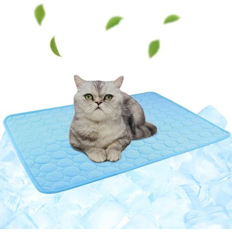 Tapis rafraîchissant pour chiens et chats - Auto-rafraîchissant - Tapis rafraîchissant automatique pour chien - 50 x 40 cm (1/5)