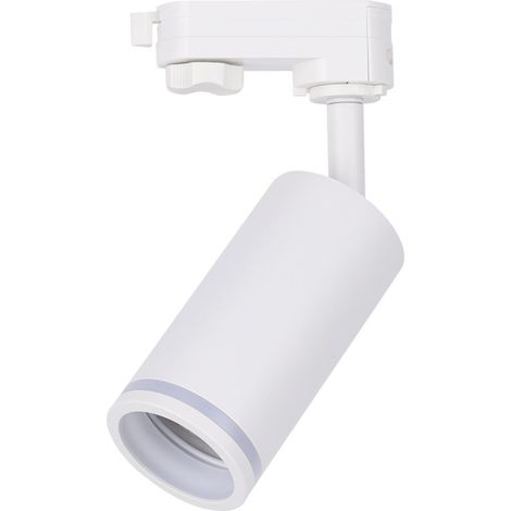 Soporte para foco LED V-TAC para carril trifásico GU10 color blanco