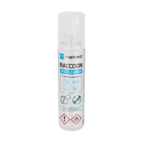 Alcohol isopropílico natec raccoon ipa cleaner spray 250 ml (1/4)