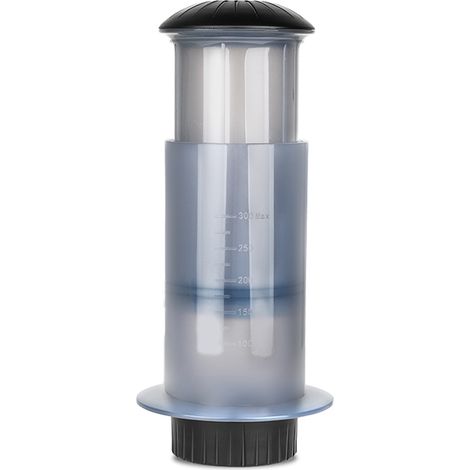 Tragbare manuelle Kaffeemaschine mit 50 Kaffeefiltern für Reisen, Camping und Picknicks (1/5)