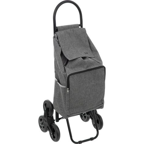 FIVE Nomad" carro de la compra de 6 ruedas metal gris (1/5)