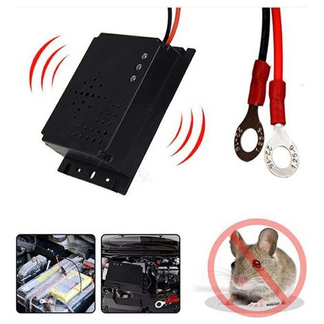 Répulsif ultrasonique anti-rongeurs pour voiture, outil de dissuasion contre rats et souris (1/5)