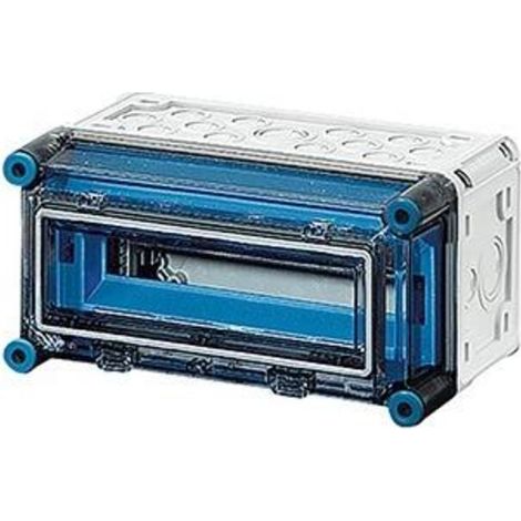 Hensel Standard-Verteiler Schrank transparent 12 Einheiten (1/2)