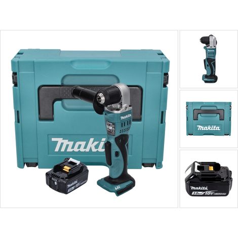 Makita DDA 351 F1J Trapano angolare a batteria 18 V 13,5 Nm + 1x batteria ricaricabile 3,0 Ah + Makpac - senza caricabatteria
