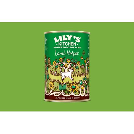 Lilys Kitchen Dog Adult Lamb Hotspot Agnello - Lattina 400 Gr -