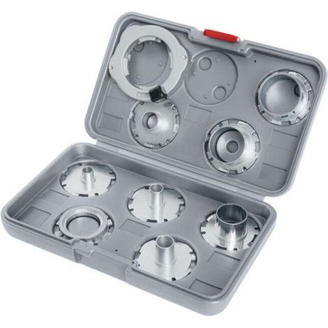 Bosch Jeu de bagues de copiage 9 pcs pour fraiseurs