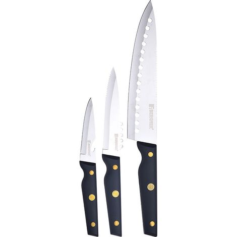 Set di 3 coltelli Pro Reeco BG41026DBL Bergner in acciaio inossidabile (1/2)