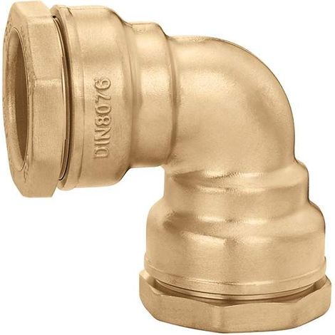 DECA - Raccordo curvo in ottone Caleffi 866  Ø50