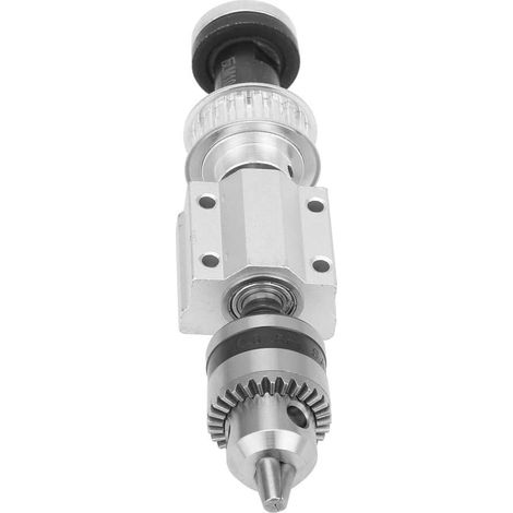 Unpowered Spindle Assembly – Machined B10 Drill Chuck with M10 Shaft Sleeve for Table Saws and Bench Drills – Workshop Tool for Grinding Wheels and Cutting Blades (1/5)