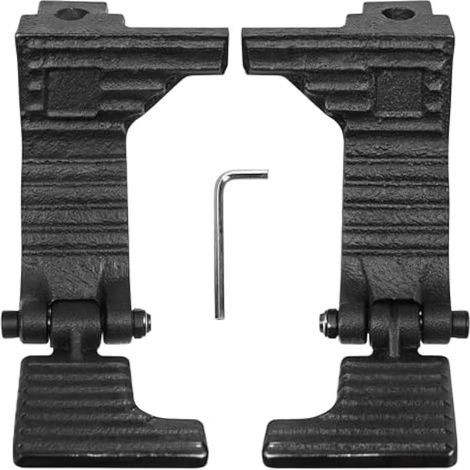 Lot de 2 pédales pour Pelleteuse Kubota 15/20/30, Accessoires de pièces de Mini Pelleteuse, Ensemble de pédales de Marche pour Creuser, Soudure sans perçage Directement, pièce de Rechange (1/5)